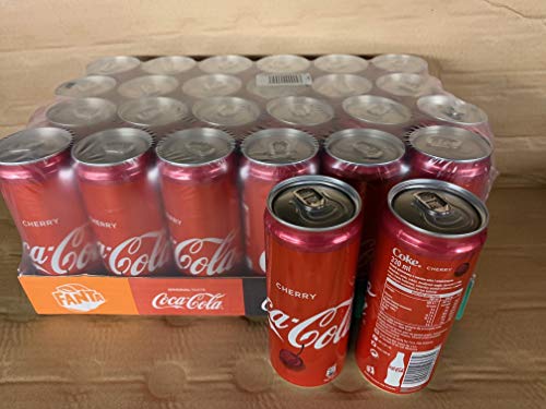 Coca Cola Cherry, (sabor cereza) 24 x 33cl SLIM Lata