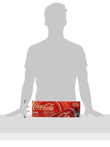 Coca Cola Refresco con gas, Sabor Vainilla - Paquete de 12 x 355 ml - Total: 4260 ml