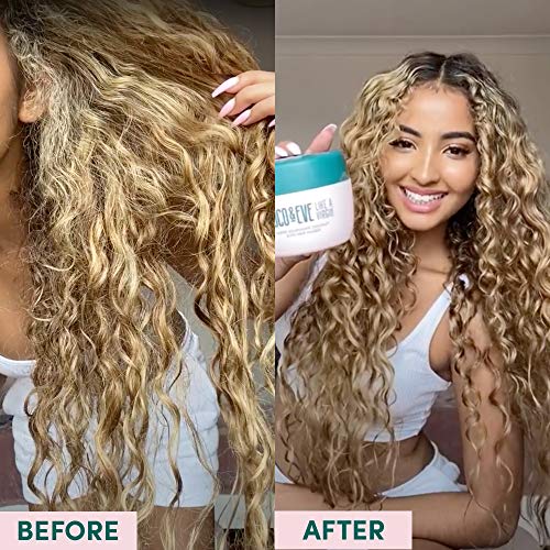 Coco & Eve Like a Virgin Mascarilla Para el Pelo - Tratamiento Acondicionador Superhidratante con Coco e Higos