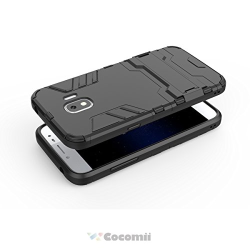 Cocomii Iron Man Armor Galaxy J2 Pro 2018/Grand Prime Pro Funda Nuevo [Robusto] Táctico Sujeción Soporte Antichoque Caja [Militar Defensor] Case Carcasa for Samsung Galaxy J2 Pro 2018 (I.Red)