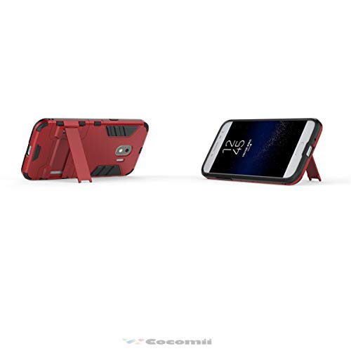 Cocomii Iron Man Armor Galaxy J2 Pro 2018/Grand Prime Pro Funda Nuevo [Robusto] Táctico Sujeción Soporte Antichoque Caja [Militar Defensor] Case Carcasa for Samsung Galaxy J2 Pro 2018 (I.Red)