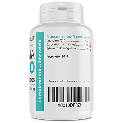 CoEnzima Q10-200 mg - 180 comprimidos