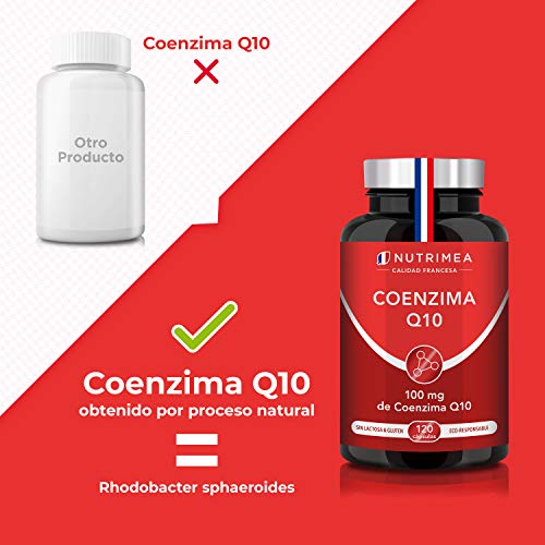 Coenzima Q10 Piel Huesos Potente Antioxidante Colesterol CoQ10 Anti Edad Regenerador Celular Arrugas Lineas de Expresión Ubiquinona Tratamiento 4 Meses Sistema Cardiovascular Inmunológico