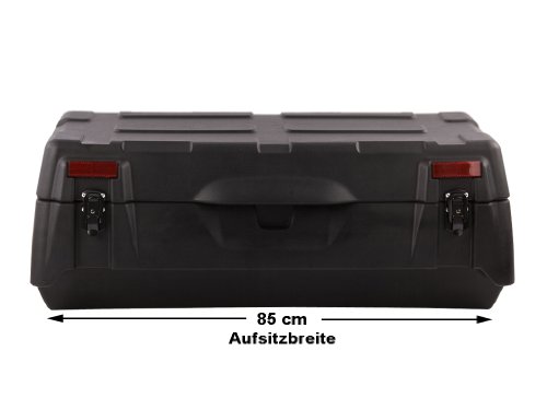 Cofre Portaequipajes para Quad (150 L) - Color : Negro