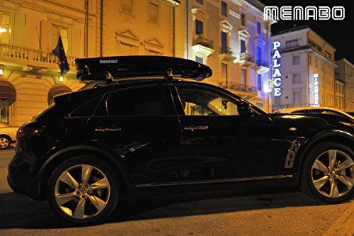 Cofre techo con llave Mania - 400 L - NEGRO