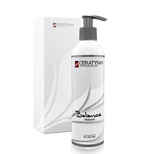 COIFFEUR DELUXE Champú específico y limpieza en profundidad | Para cabello extremadamente graso | Combate eficazmente la caspa | Revitaliza las puntas | orgánico | 250 ml | Producto de peluquería
