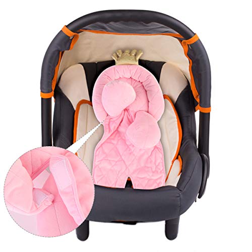Cojín de Cochecito Suave para Bebés Recién Nacidos con Soporte para El Cuello Y La Cabeza Del Bebé