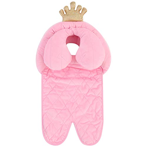 Cojín de Cochecito Suave para Bebés Recién Nacidos con Soporte para El Cuello Y La Cabeza Del Bebé