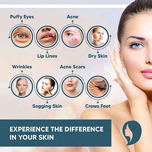 Colágeno Marino Hidrolizado con Ácido Hialurónico Bebible Dosis Alta 5000mg | Suplemento Natural Antiarrugas, Vitamina C y Zinc, Para Piel, Cabello, Articulaciones, 21 x 10ml Ampollas, WeightWorld