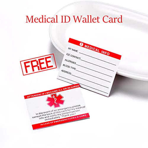 Colgante Acero Inoxidable Plateado con Cadena de Trigo Espiga 50cm Ajustable Collar de Hombre y Mujer Personalizado Informaciones