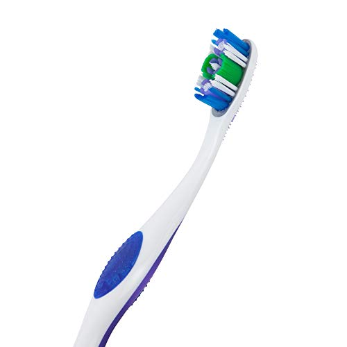Colgate 360° - Cepillo de dientes para limpieza de boca completa, paquete de 3