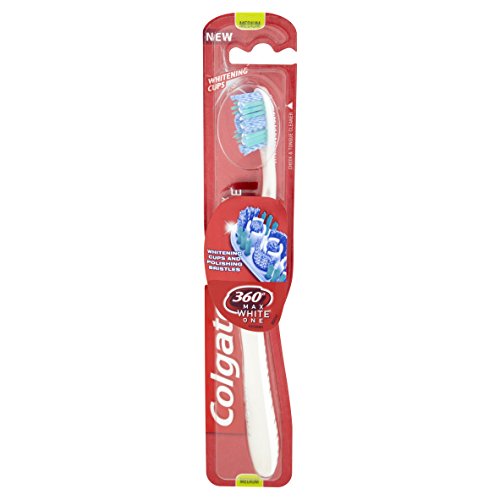 Colgate Cepillo De Dientes 360 Max White One Mediano