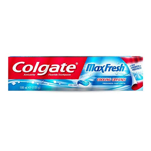 Colgate Max Fresh Cooling Crystal Cool Mint Toothpaste, 100ml (Pack of 4)