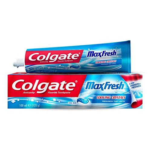 Colgate Max Fresh Cooling Crystal Cool Mint Toothpaste, 100ml (Pack of 4)