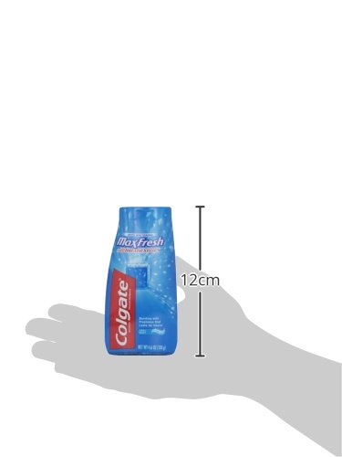 Colgate MaxFresh Cool Mint pasta dental con Mini Breath Strips, 4.6 oz