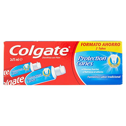 COLGATE - Pasta Dentifrica Fluor+Calcio Pack 2 Tubo 75Ml