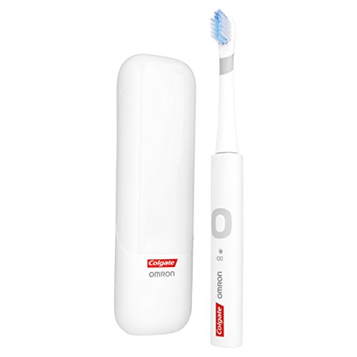 Colgate ProClinical Pocket-Pro - Cepillo de dientes eléctrico recargable, color blanco