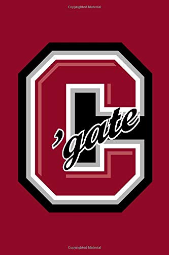 Colgate Raiders Notebook: Minimalist Composition Book | 100 pages | 6" x 9" | Collage Lined Pages | Journal | Diary | For Students, Teens, and Kids | For School, College, University, School Supplies