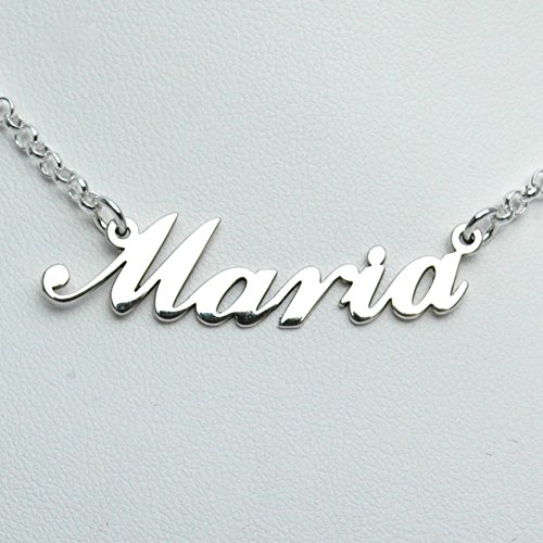 Collar con Nombre DE Plata DE Ley 925/1000 - MASBARATA.ES