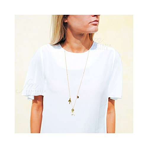 Collar Mujer Le Carose I Love My Dog Small perro Chiuaua dnk8ifm