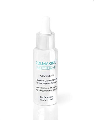 COLMARINE NIGHT SERUM - Suero de noche antienvejecimiento con alta concentración en colágeno marino y ácido hialurónico, de textura suave y ligera. (3248U)