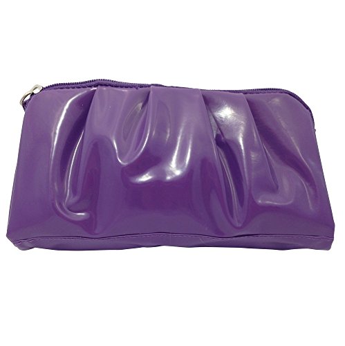 Color negro y morado brillante para maquillaje incluyen bolsa de transporte