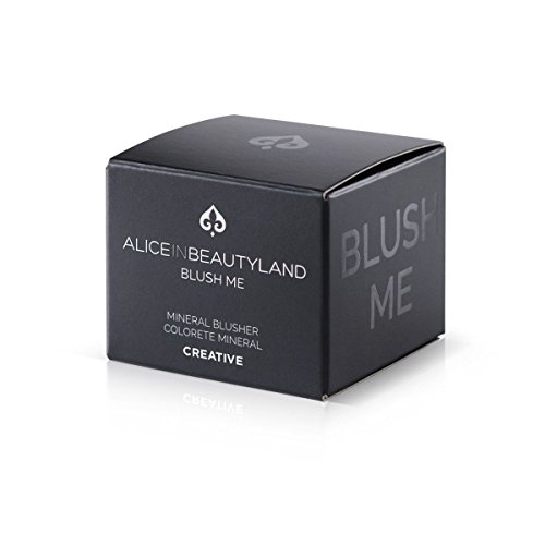 Colorete Mineral con Polvo de Diamantes y Piedras Preciosas. Elaborados Artesanalmente BLUSH ME - 100% Natural. Todo Tipo De Piel. Colores irresistibles- Creative - 3g de Alice in Beautyland