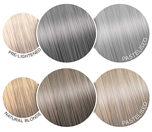 Colour-Freedom - Tinte lavable para el cabello Storm Grey XL ultravibrante, 150 ml