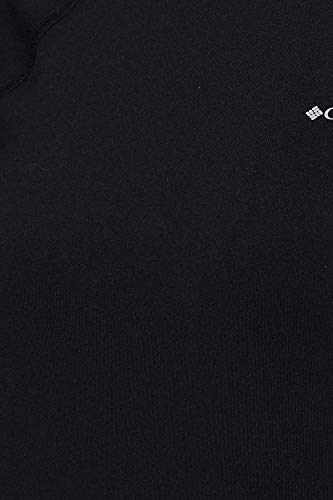 Columbia Midweight Stretch Camiseta, Mujer, Negro (Black), XS