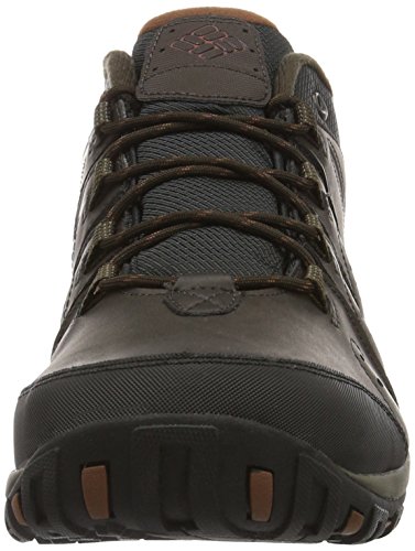 Columbia Peakfreak Nomad Zapatos impermeables para hombre , Negro(Black, Steam), 43 EU