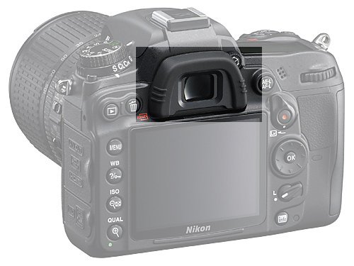 COM-FOUR® Ocular y Ocular de Repuesto para Las cámaras réflex Nikon D600, D610, D7000, D90, D200, D80, D70S, D70 (2 Piezas)