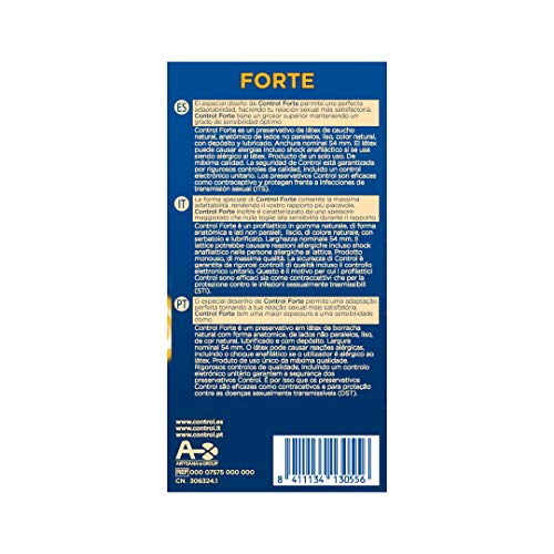 Control Forte Preservativos - 12 Unidades