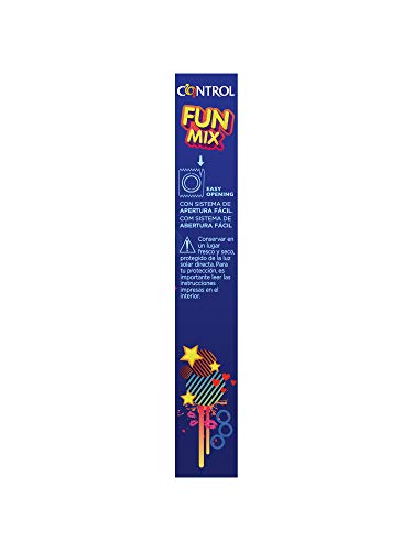 Control Fun Mix Preservativos -Paquete de 6 preservativos variados