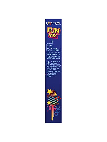 Control Fun Mix Preservativos -Paquete de 6 preservativos variados