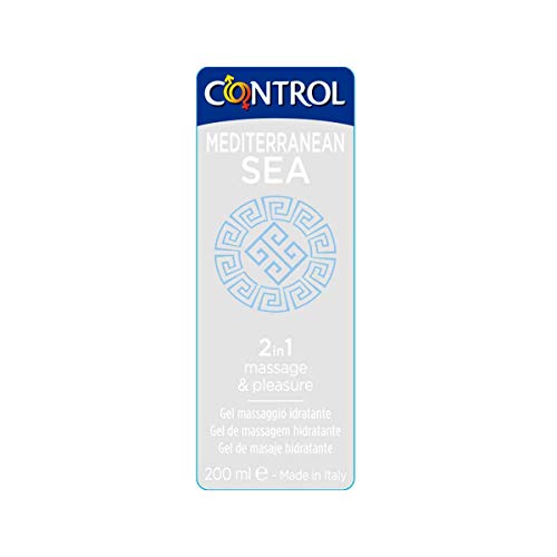 CONTROL lubricante y gel de masaje hidratante mediterraneo 200 ml