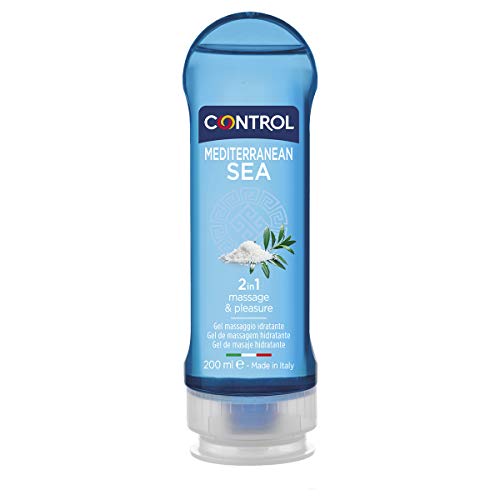 CONTROL lubricante y gel de masaje hidratante mediterraneo 200 ml