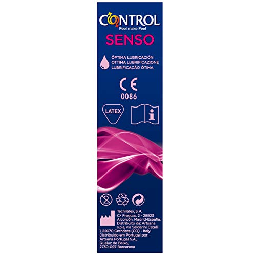 Control Senso Preservativos - Pack de 12 preservativos