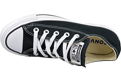 Converse Chuck Taylor All Star Ox, Zapatillas Unisex Adulto, Negro Black, 36 EU