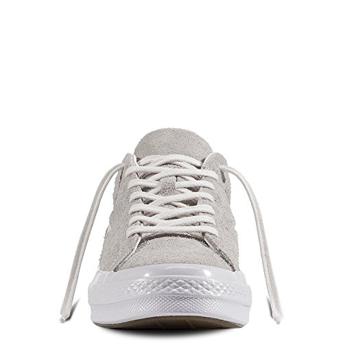 Converse Lifestyle One Star Ox, Zapatillas Unisex niño, Gris (Ash Grey/White/White 095), 37 EU