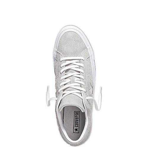 Converse Lifestyle One Star Ox, Zapatillas Unisex niño, Gris (Ash Grey/White/White 095), 37 EU