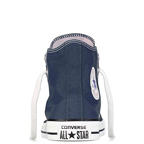 Converse Youths Chuck Taylor All Star Hi Zapatillas de tela, Unisex - Infantil, Azul (Azul Marino), 35