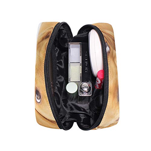 COOSUN - Bolsa de maquillaje para perros para masticar, bolsa de maquillaje, bolsa de viaje para mujer