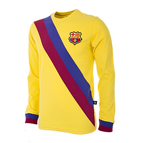 Copa Football - Camiseta de Distancia Retro FC Barcelona 1974-1975 (XL)
