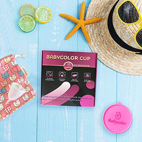 Copa Menstrual-copa menstrual más recomendada-Incluye una bolsa de regalo - Silicona suave reutilizable de grado medicinal