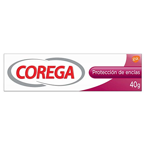 Corega - Crema Fijadora para Prótesis Dentales - Protección de Encías - 40 g