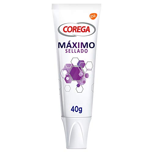 Corega Máximo Sellado - Crema Fijadora para Prótesis Dentales - 40 g