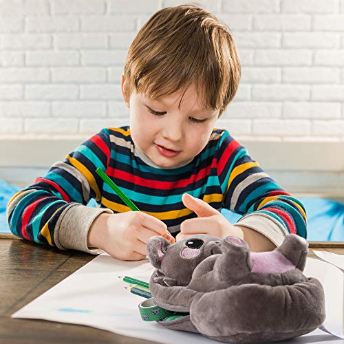 Corimori Estuche Escolar (10+ Modelos) Animales De Peluche Niños, color hugo el koala (marrón claro) (1845-013)