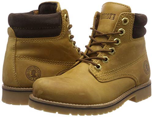 Coronel Tapiocca Sj.Marron Botin Señora, Mujer, Amarillo (Mostaza 0), 38 EU