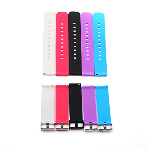 Correa de silicona para repuesto de reloj inteligente Pebble Time, marca Awinner