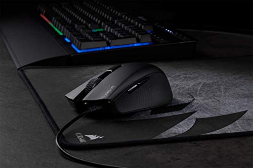 Corsair Harpoon RGB PRO, Óptico Ratón Para Juegos, USB, Tamaño Único, Negro